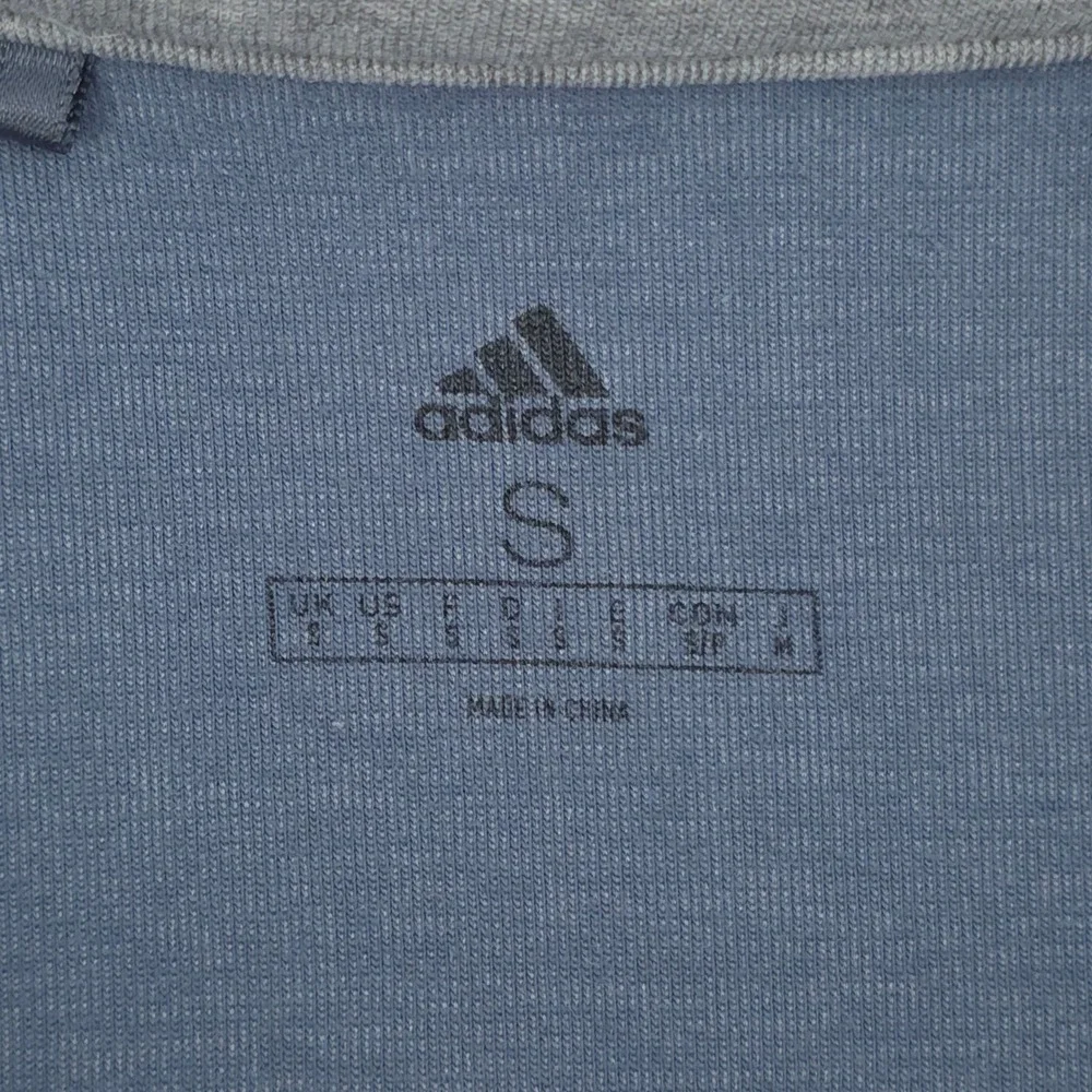 Adidas Mens 1/4 Zip Pullover‎ Small Grey Performance Athleisure Sweater
